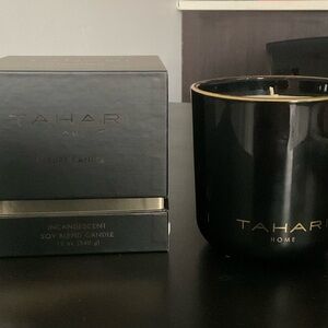 Tahari Black Incandescent Candle